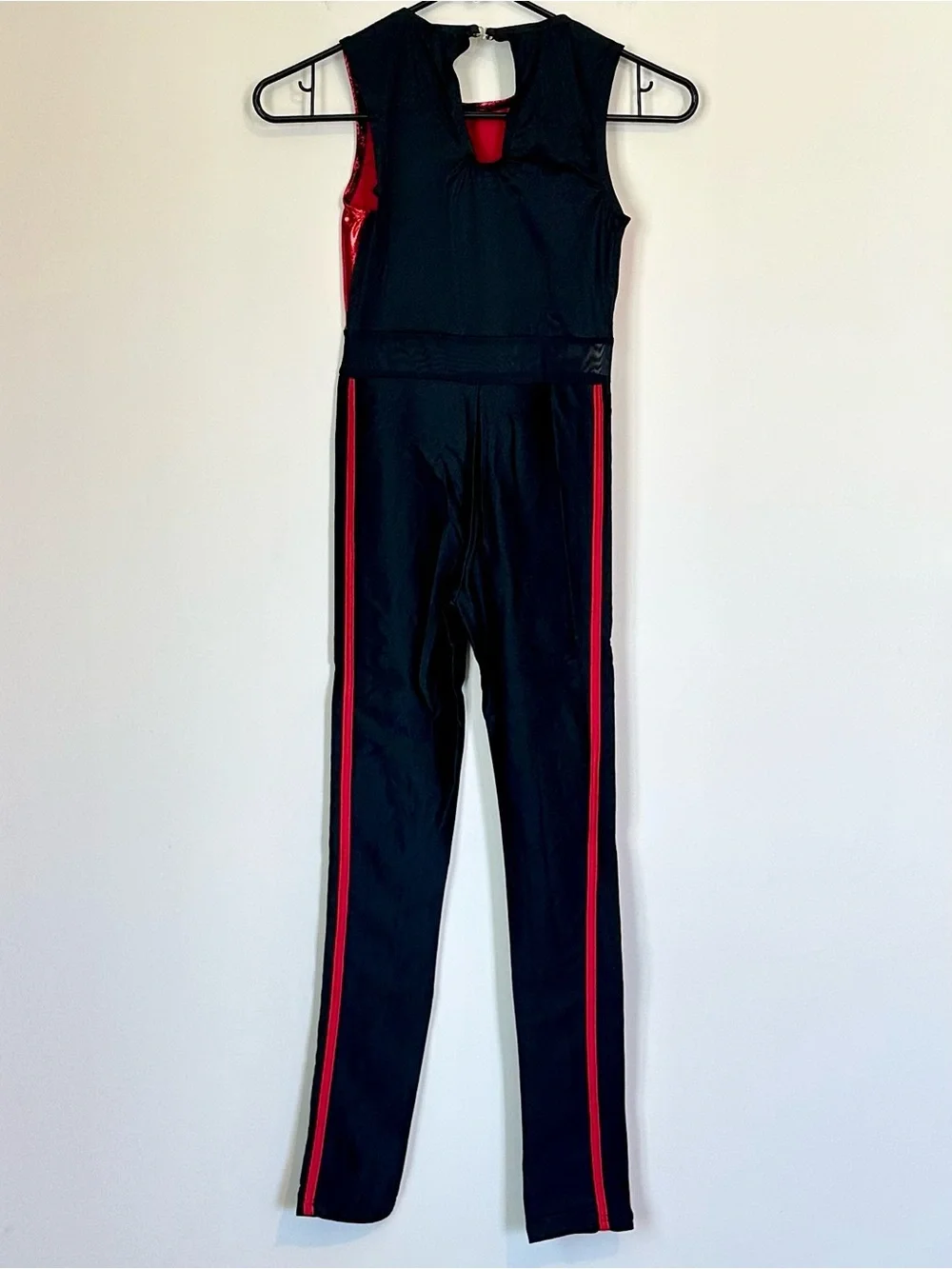 NEW Weissman So Far So Great Black & Red Dance Set - Size: LC